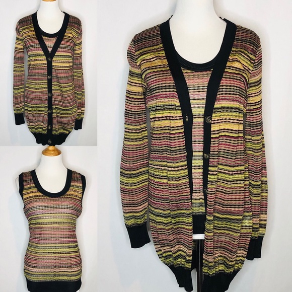 NWT Missoni Tank and Cardigan Sweater Set IT 46 - Picture 9 of 9